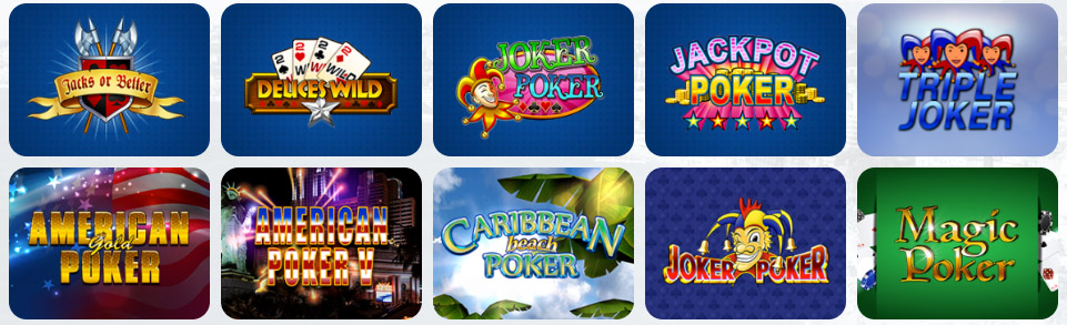 Video Poker CAZ WIN CASINO