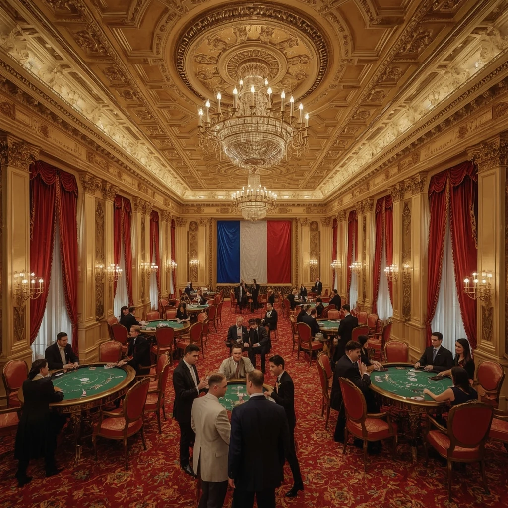 Le casino et le drapeau français CAZ WIN CASINO
